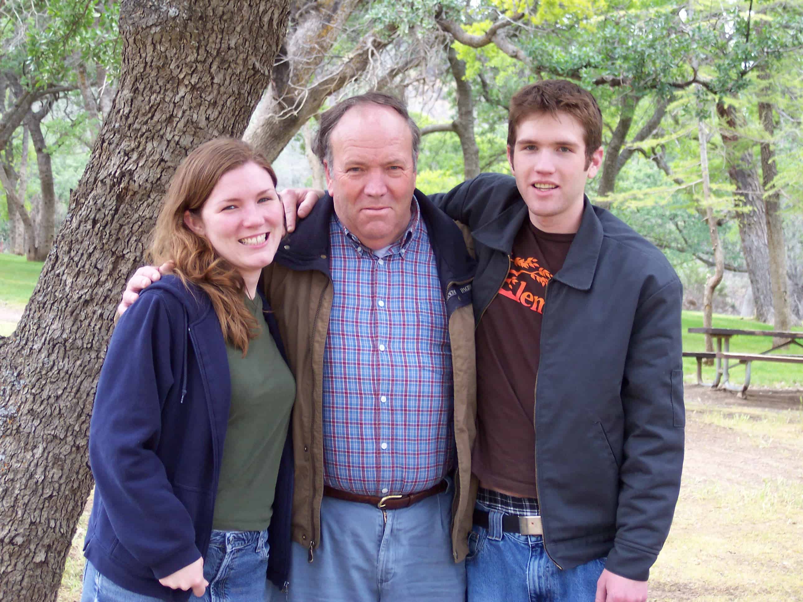 Crystal, Dad, Patrick